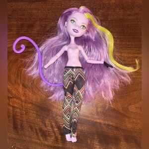 Ever After High Way Too Wonderland Kitty Cheshire Doll 2014 *Missing Right Hand